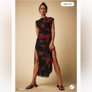 Free People Carmel Midi Dress (M) NWOT